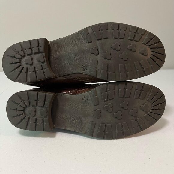 Brown Leather Ankle Boots - Picture 11 of 16